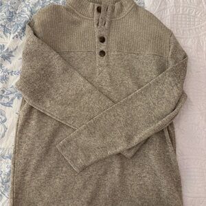 Men's Heather Gray Sweater